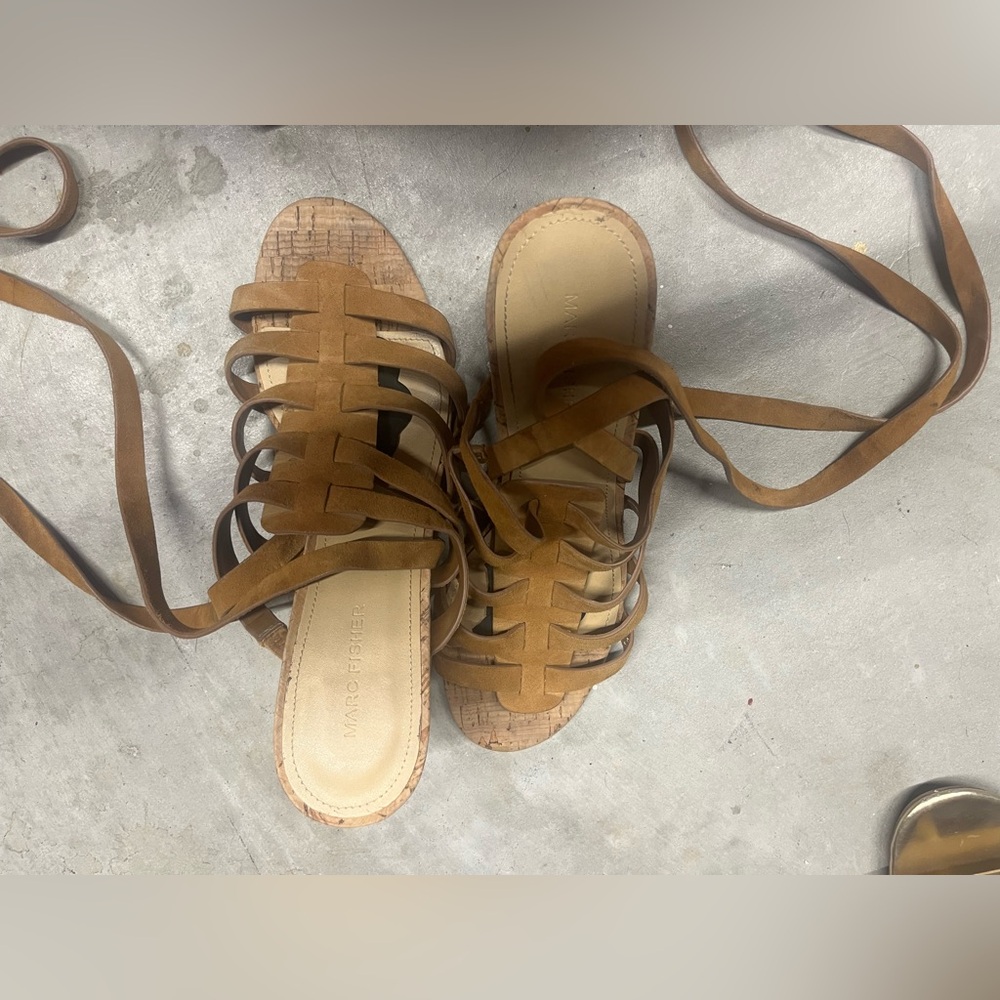 Mark fisher suede sandals